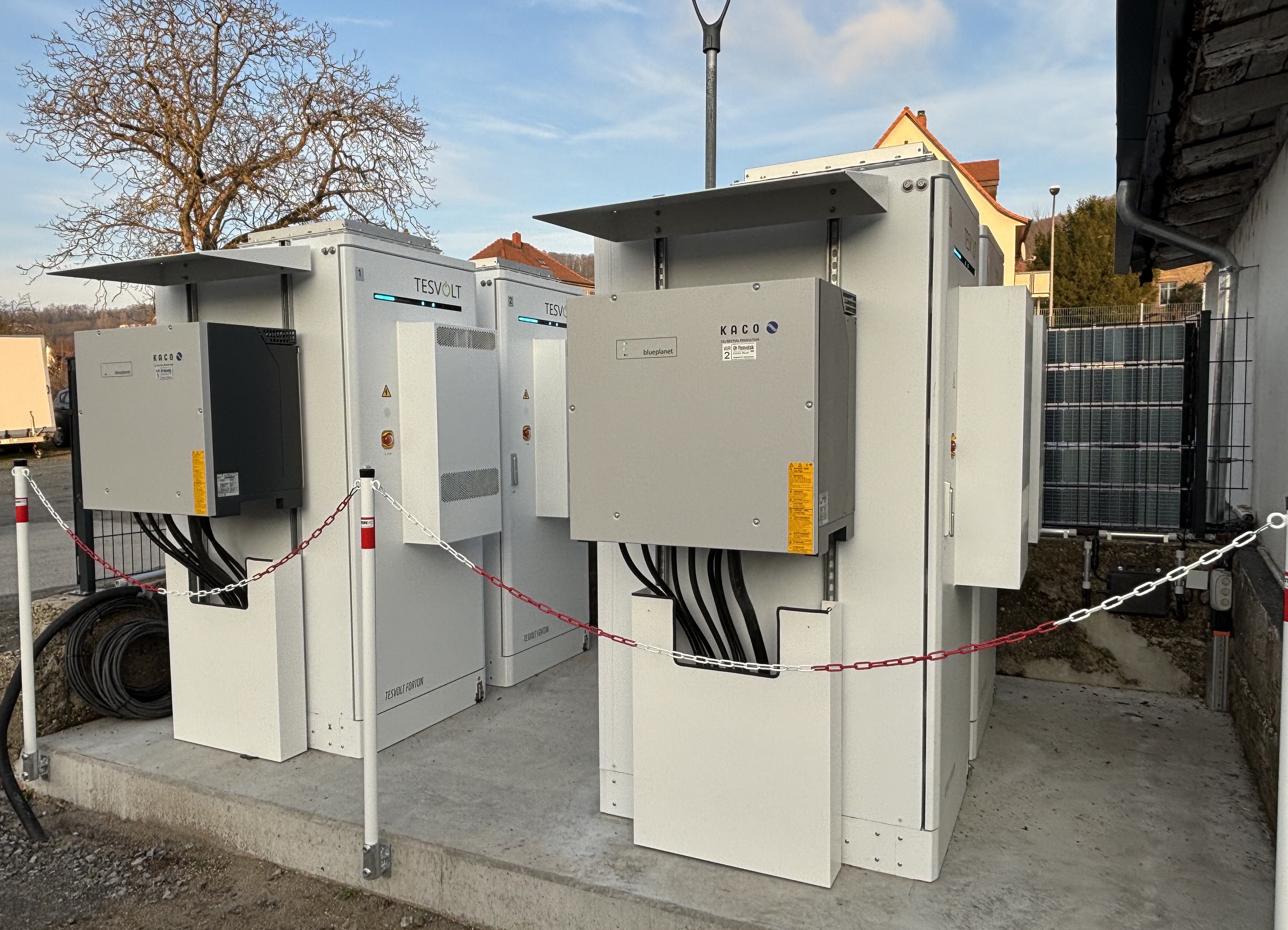 Tesvolt Forton Speicherinstallation Weinheim – GM Photovoltaik